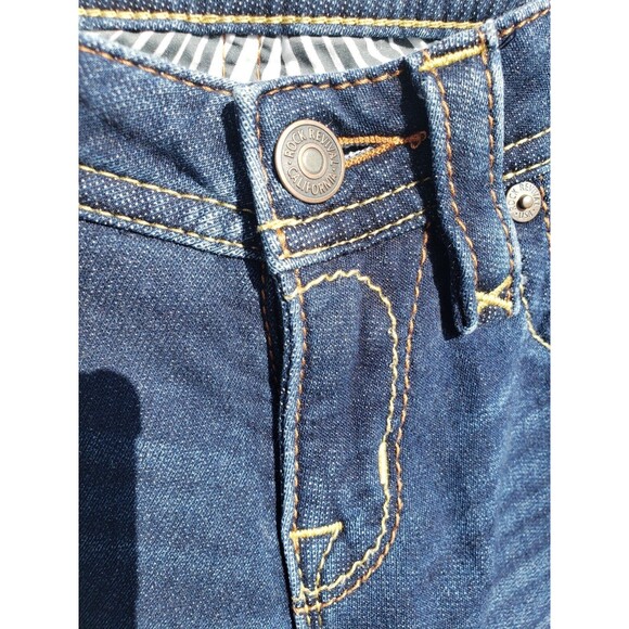 Rock Revival Jeans 25 Womens Blue Denim Jessica Skinny Leg Dark Wash Stretch - Picture 4 of 16